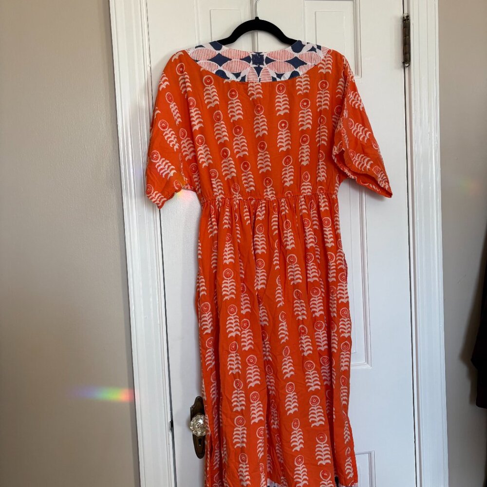 Marea by Liz Joy Milla Caftan Cover-Up Beach Dress - XS - Picture 7 of 9